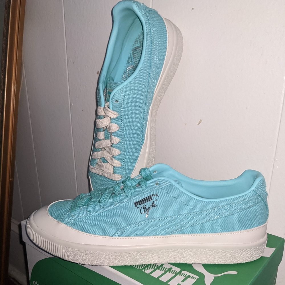 Puma Clyde diamond supply sz 9.5